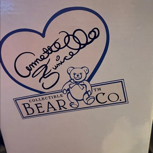 Annette Funicello Collectible Bear: Blue Belle - Picture 4 of 4